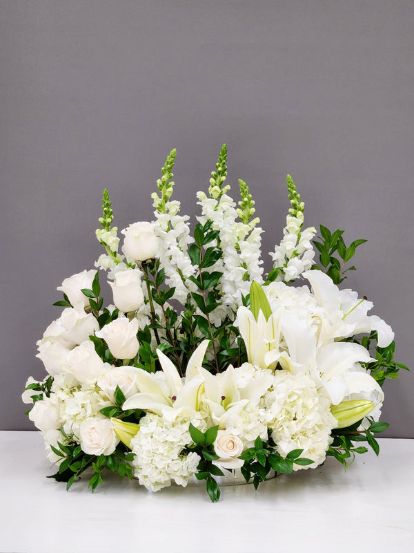 White and Round