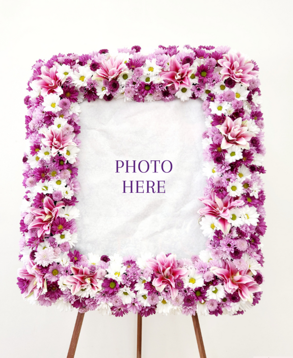 Lavender, Pink, White & Magenta