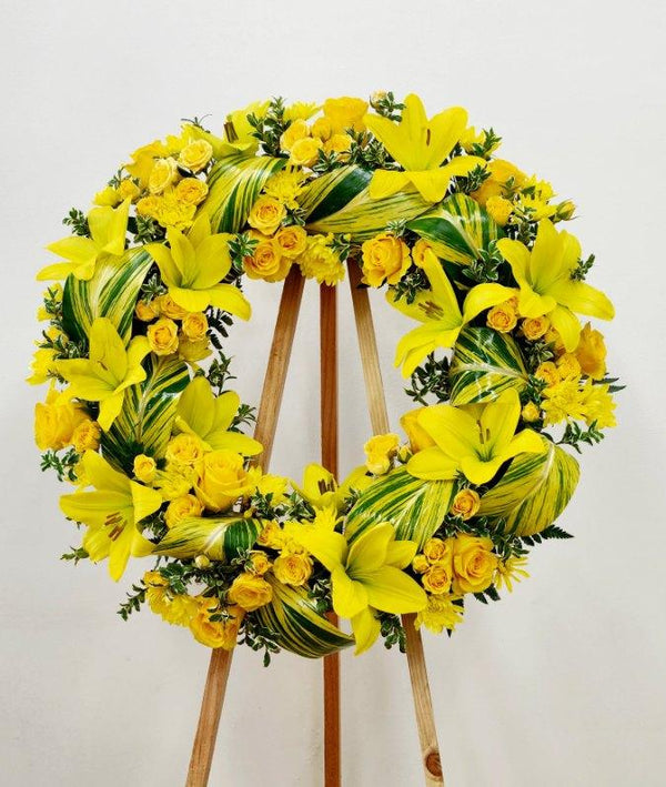 Yellow Wreath