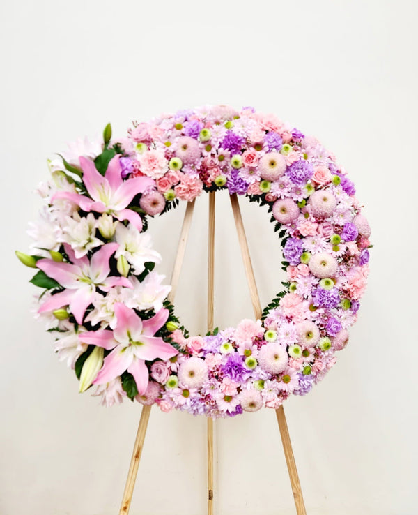 Light Pink Wreath