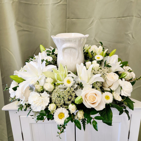 White & Round