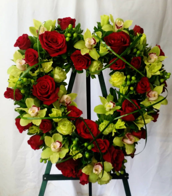 Wreath of Whispers - Long Beach Florist | Same Day Flower Delivery